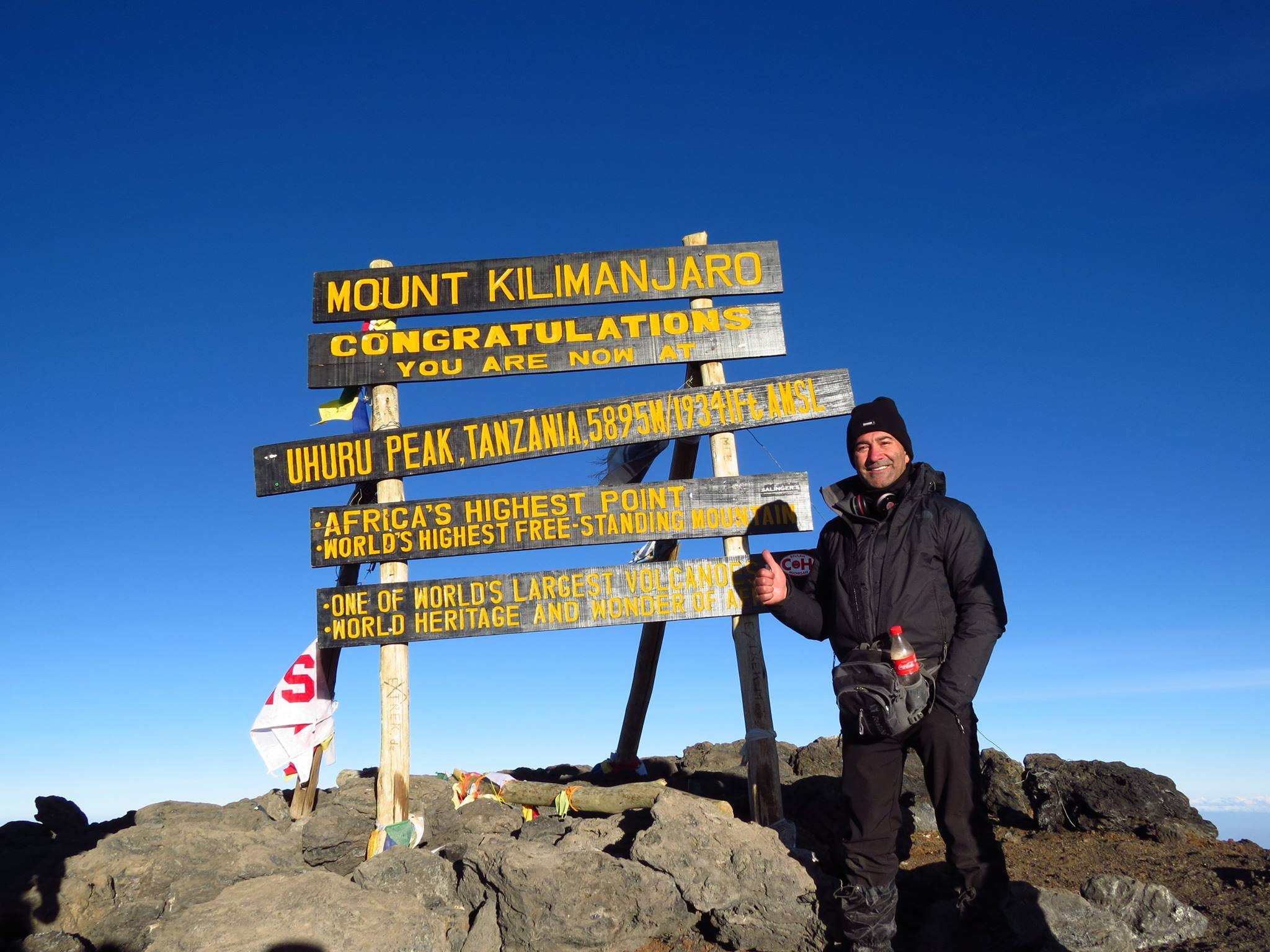 Martin's Pic (Latest news Mount Kili)